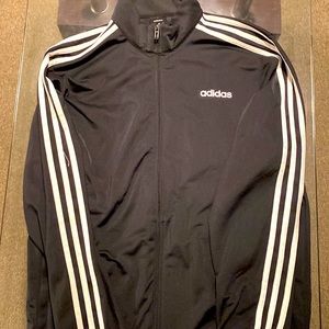 Men’s Adidas track jacket size large black